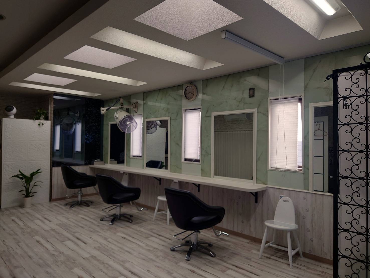 サトー美容室内観